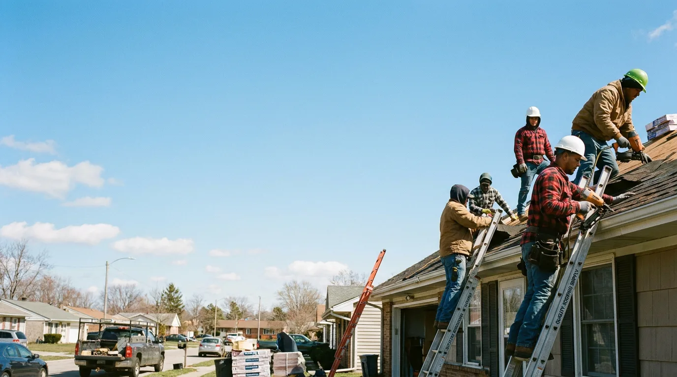 Roofing in Dolton, IL near me